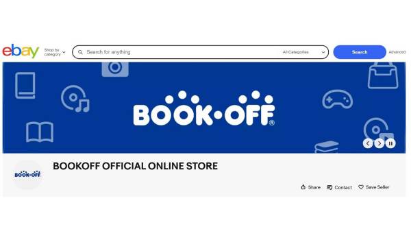 「ブックオフ」がeBayに新規出店　ゲームなどのエンタメ分野でも海外販路拡大を目指す
