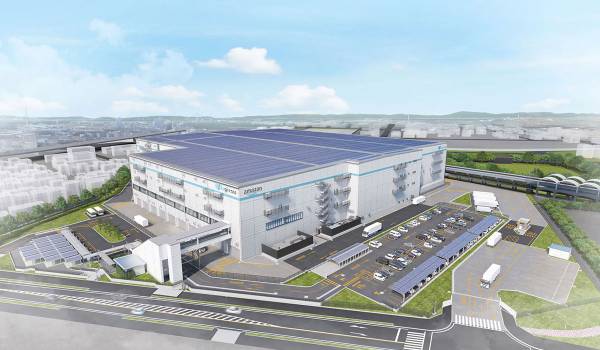 国内最大規模の地中熱空調やAmazonとして世界初となる壁面太陽光発電を導入するAmazonの西日本最大の拠点が誕生