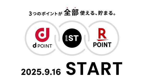 アンドエスティ、「and STポイント」「dポイント」「楽天ポイント」の利用が可能に