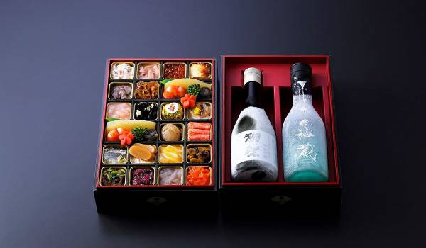 「下鴨茶寮」と“凍眠生酒”がコラボ　冷凍技術を活用したおせちを提供