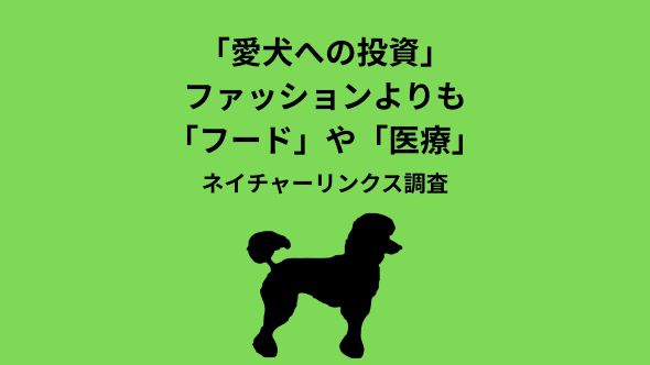 【ファッションよりフードや医療】愛犬への投資は“メリハリ消費”！8割が「もっと何かしたい」が“できない理由”の年代差が浮き彫りに