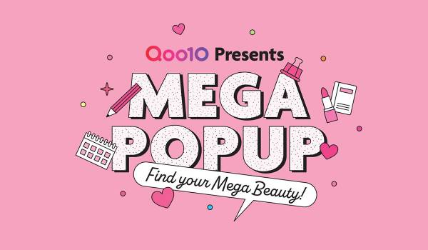 Qoo10の大人気セール「メガ割」を渋谷でリアル体験できる！2月28日（土）～3月8日(日)まで「MEGA POP UP」開催！メガ割で人気の62コスメブランドが大集合！