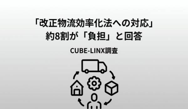 物流特定事業者による改正物流効率化法への中長期的対応の最大障壁は「システム導入や設備投資に必要な予算・投資コスト」！株式会社CUBE-LINXが「改正物流効率化法への対応実態に関する調査」を実施！