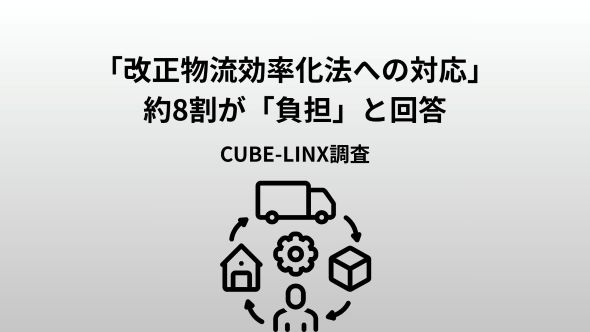 物流特定事業者による改正物流効率化法への中長期的対応の最大障壁は「システム導入や設備投資に必要な予算・投資コスト」！株式会社CUBE-LINXが「改正物流効率化法への対応実態に関する調査」を実施！