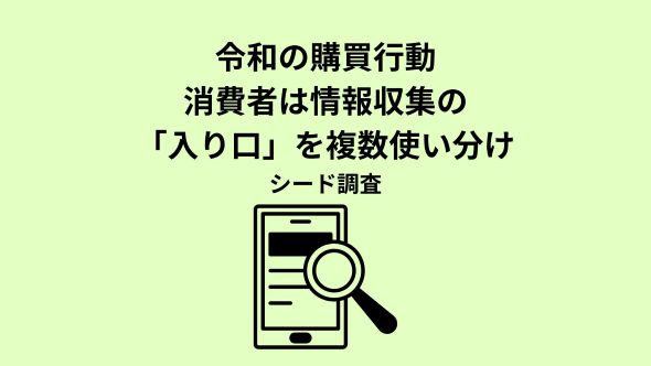 「検索だけ」「広告だけ」では売れない？ 1,022人調査で見えた令和の購買行動変化
