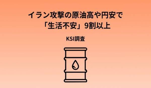 イラン情勢で気になる項目上位は食料・日用品価格、電気・ガス代、ガソリン価格