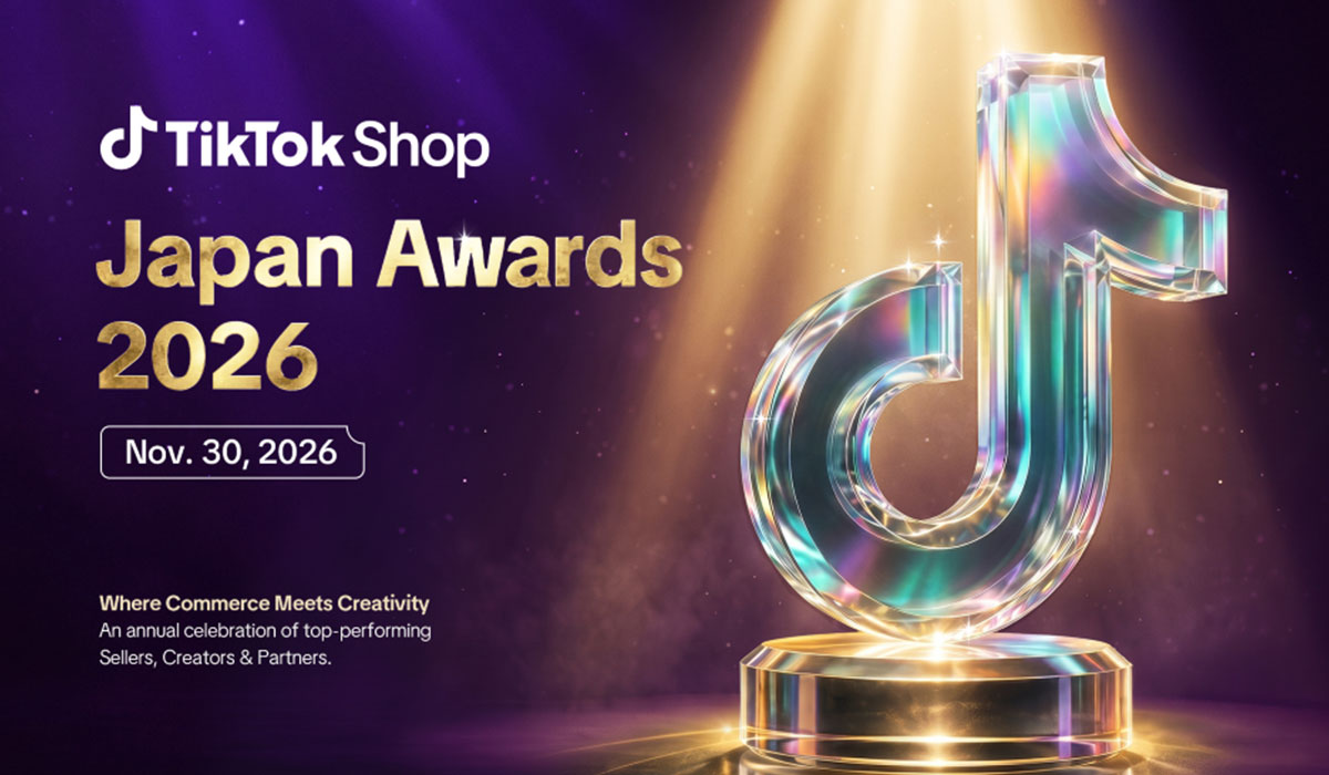 TikTok Shop Japan、日本初開催となる「TikTok Shop Japan Awards 2026」を11月30日（月）に開催決定