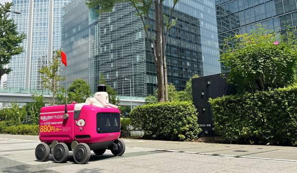 楽天、自動配送ロボットでの商品配送サービス「楽天無人配送」対象地域を拡大