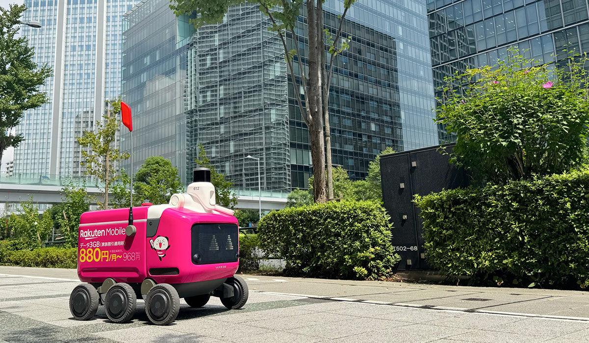楽天、自動配送ロボットでの商品配送サービス「楽天無人配送」対象地域を拡大