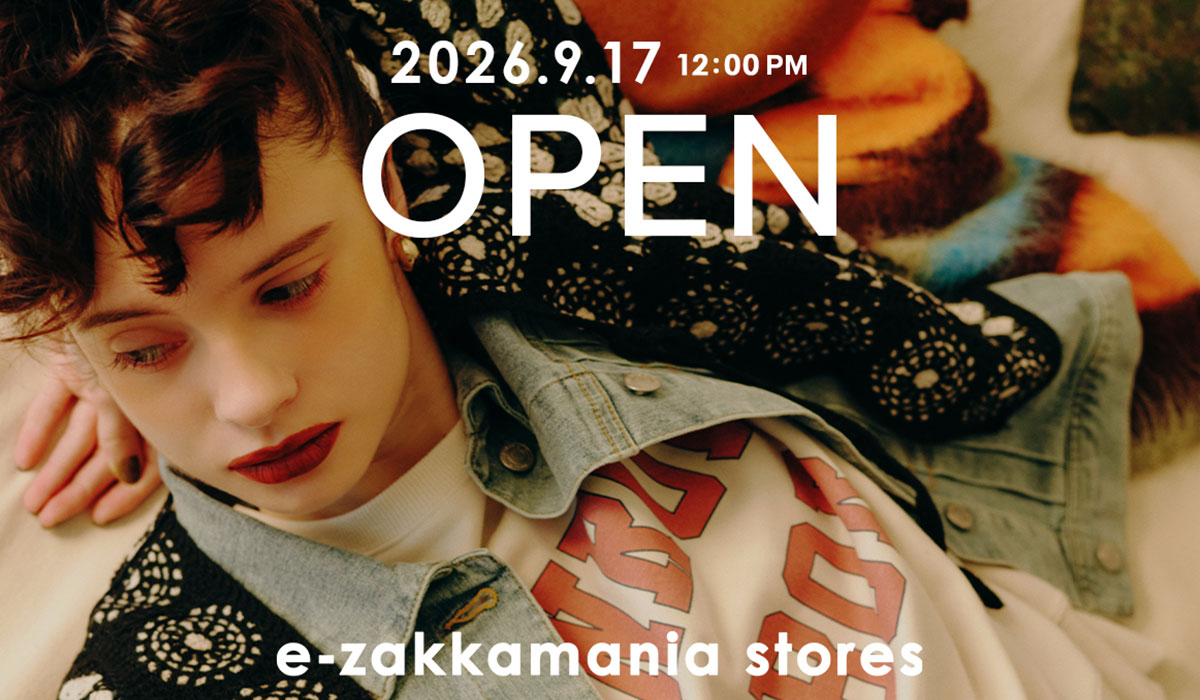 イーザッカマニアストアーズ、閉店から約1年半を経て「本店」となる公式オンラインストアを2026年9月17日正午にオープン。