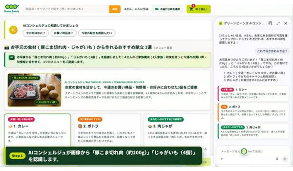 AIコンシェルジュとの対話で新たな買い物体験の実現へ