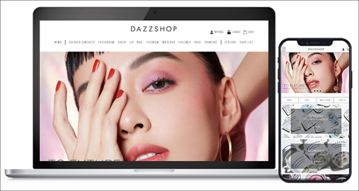 【導入事例 DAZZSHOP】<br>ECサイト運営とコンテンツ更新を１システムでオペレーション