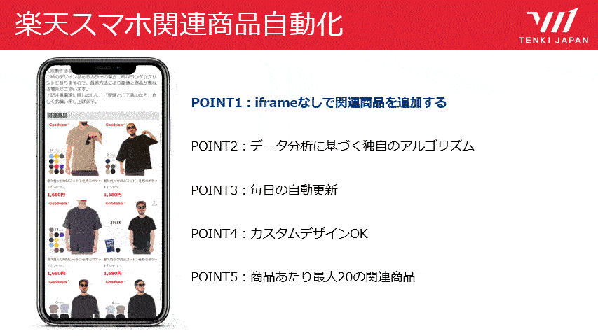 楽天スマホページの禁止タグ対応にお困りの店舗さんへ 関連商品オートメーションで訴求力アップ Ecのミカタ 楽天スマホページの禁止タグ対応にお困りの店舗さんへ 関連商品オートメーションで訴求力アップ Ecのミカタ