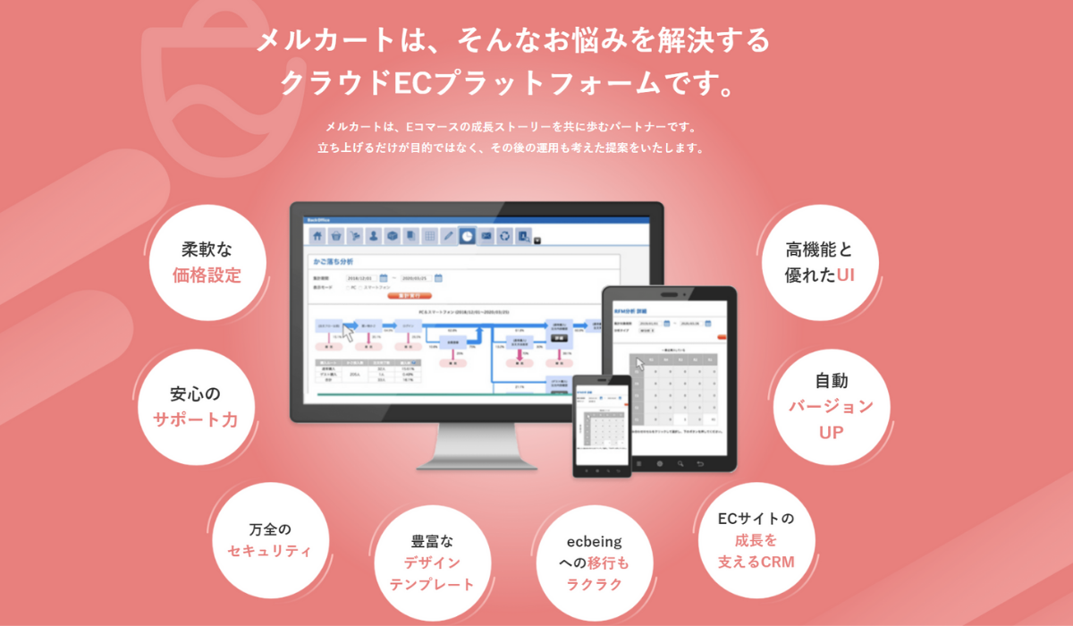 EC開設後の徹底サポートで、課題解決に貢献