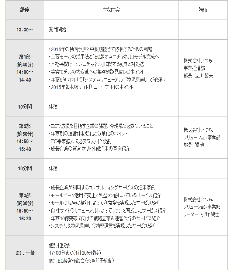 イベント・セミナー